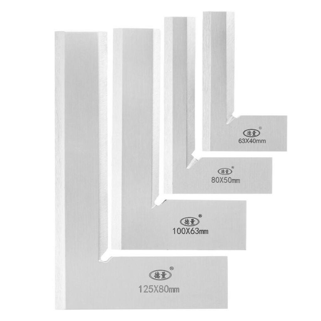 New Edge Square Ruler 90° Right Angle Rulers Steel Engineer Measuring Tool