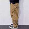 Men's Japanese Retro Multi-Pocket Pants - Autumn/Winter Casual All-Match Trousers