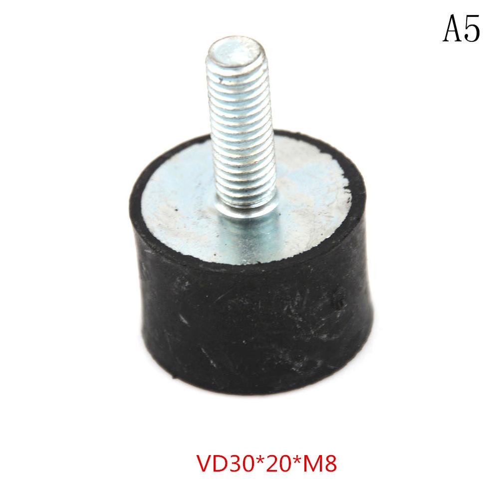 1pc M3 M4 M5 M6 M8 Male To Female Thread Rubber Shock Absorber Crash Pad Damper Bobbin Mount Anti Vibration Isolator Accessories