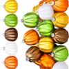 20PCS Halloween Party Supplies Shatterproof Plastic Pumpkin Ball With Premium Paint For Indoor Outdoor Decoration
