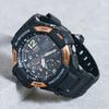 Casio G-SHOCK series aviation series fashionable classic compass function waterproof and shockproof luminous quartz movement resin strap GA-1100RG-1A