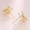 Rotating Windmill Earrings for Women, Japanese and Korean Simple Hip-hop Students, The Swivel Earrings That Can Be Given To Their Girlfriends