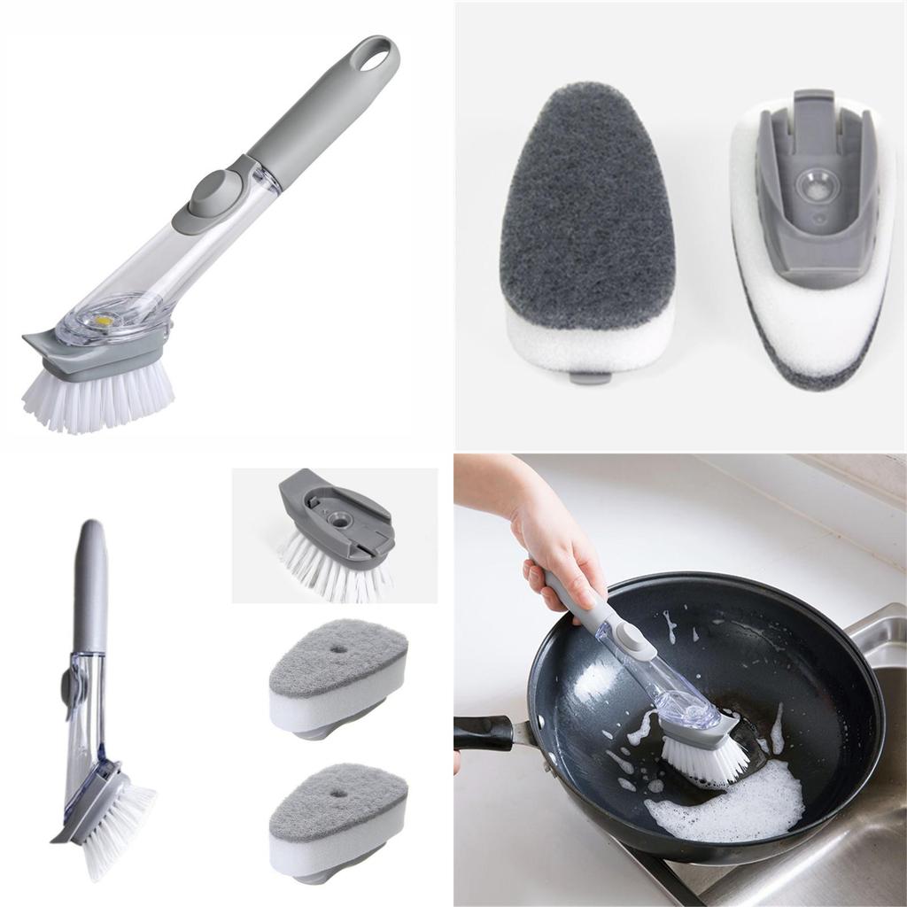 Ultimate Kitchen Pot Cleaning Tool With Non-stick Bristles