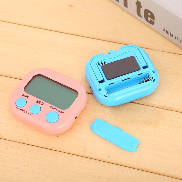 Kitchen Electronic Timer Manufactor Wholesale Cross-border Youpin Student Countdown Alarm Clock English Version Digital Timer Color box