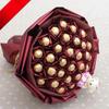 10Pc Chocolate Flower Plate Flower Shop Chocolate Bouquet Packaging Mother's Day Valentine's Day Birthday Gift Chocolate Bouquet