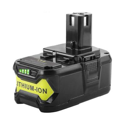 Замена аккумулятора 18 В 6,0 Ач P108 для аккумулятора Ryobi 18 Вольт Литиевый P102 P103 P104 P105 P107 P109 P122, Аккумулятор для беспроводного инструмента Ryobi ONE+
