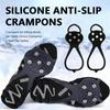 1 Pair 5 Studs Anti-Skid Ice Snow Camping Walking Shoes Winter Safety Boots Universal Professional Climbing Crampons