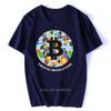 Футболка Bitcoin Криптовалюта Крипто Майнер Bitcoin BTC Крипто Дизайн Футболка Мужская Bitcoin Монета Футболка Хлопковые Футболки Streetwear