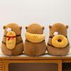 New European Mink Capybara Baking Backpack Series Kapibara Plush Toy Doll Children's Toy Throw Pillow