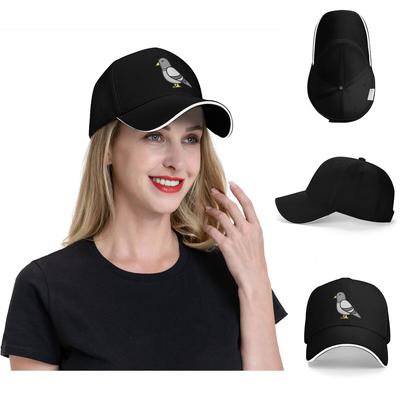Бейсболки с вышивкой и принтом голубей, Snapback, Дышащие, Повседневные, Кепки, Для улицы, Для мужчин и женщин