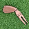 Golf Fork Ergonomic Design Multi-function Comfortable Grip Rustproof High-Hardness Training Aid Ultra-light Golfing
