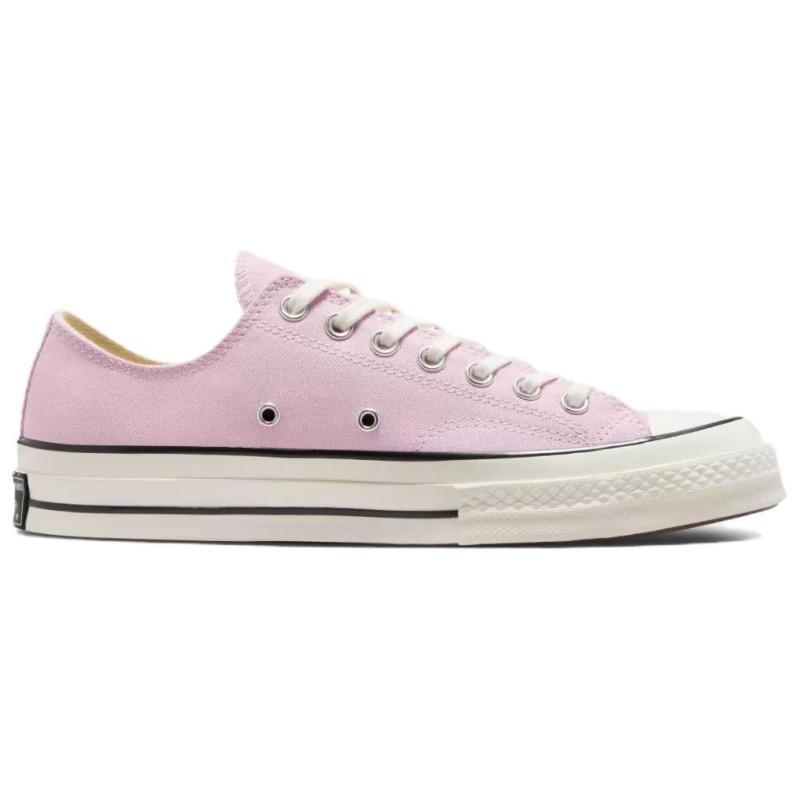 Converse Chuck 70 Comfortable and Versatile Non-slip and Wear-resistant Low-top Board Shoes Unisex Light Purple