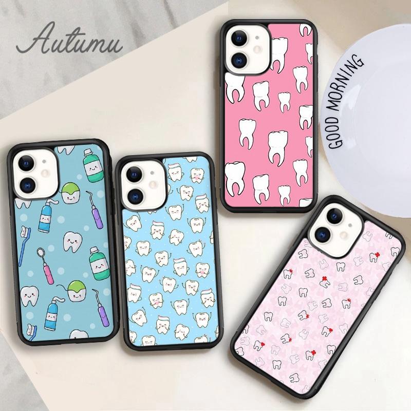 Чехол для телефона «Стоматолог с коронованными зубами» для iPhone 11 12 13 14 Pro Max mini X XR XS SE 2020 6S 7 8 Plus Galaxy S21 S22