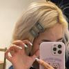 2 шт., заколка для волос Mini Bb карамельного цвета, маленькая прямоугольная шпилька, простая заколка Ins Style, заколка с боковой заколкой, головной убор для девочек, аксессуары для волос