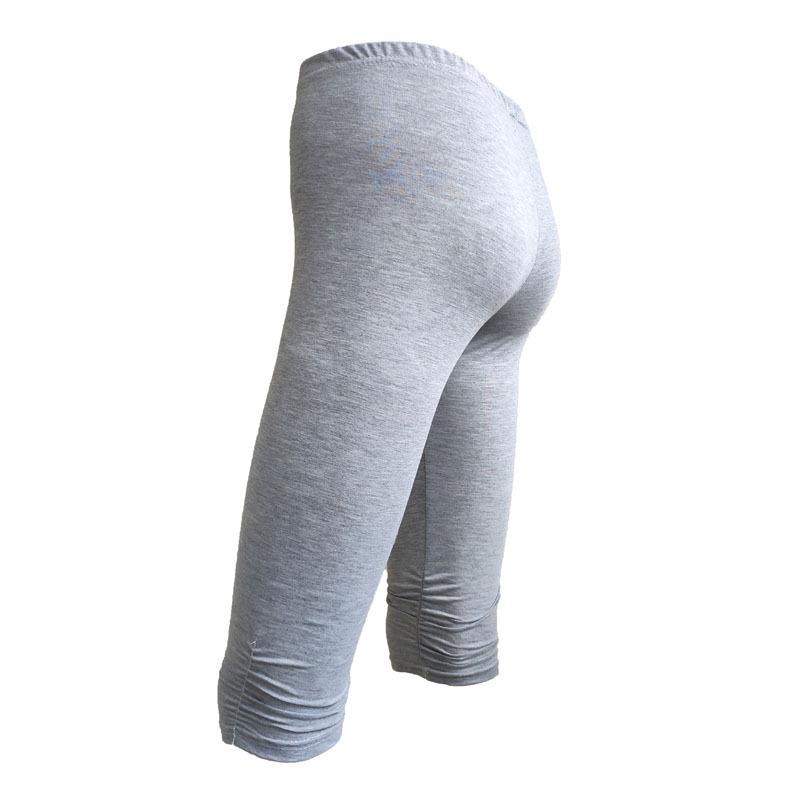 Европейский и американский стиль, плиссированные хлопковые летние утягивающие леггинсы конфетных цветов больших размеров для женщин