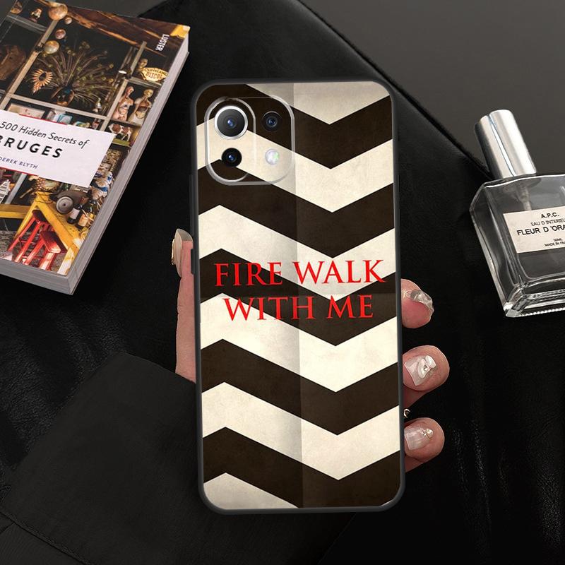Fire Walk With Me Twin Peaks Case For Xiaomi 14T 11T 12T 13T Pro 13 14 15 Ultra POCO X7 Pro X3 X5 X6 F5 F6 M6 Pro Cover
