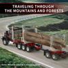 66027 Строительные блоки-игрушки, ornaments в американском стиле: тягач для лесовоза, модель лесовоза для сборки, детский праздничный подарок