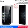 Защитная пленка IMAK Anti-peeping Hydrogel Film 3-го поколения для Huawei Mate 70 Air, обеспечивающая полное покрытие экрана.