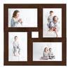 VidaXL Collage of Photo Frames for 4x Photos(13x18 Cm) Brown MDF