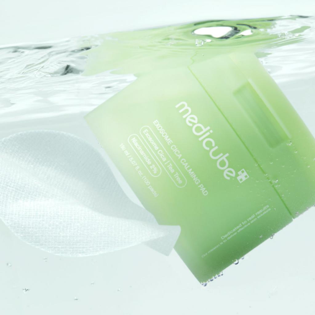 Medicube Exosome Cica Calming Pad Refill Set (100 Pads + 100 Pads) - Blemish & Texture Care, Korean Skincare