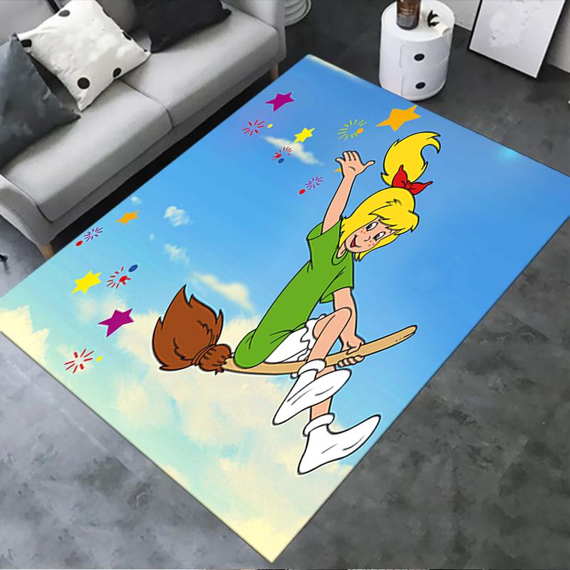 2026 NEW Bibi Blocksberg Carpet Rug for Living Room Bedroom Home Sofa Decoration,Kids play Non-slip Floor Mat