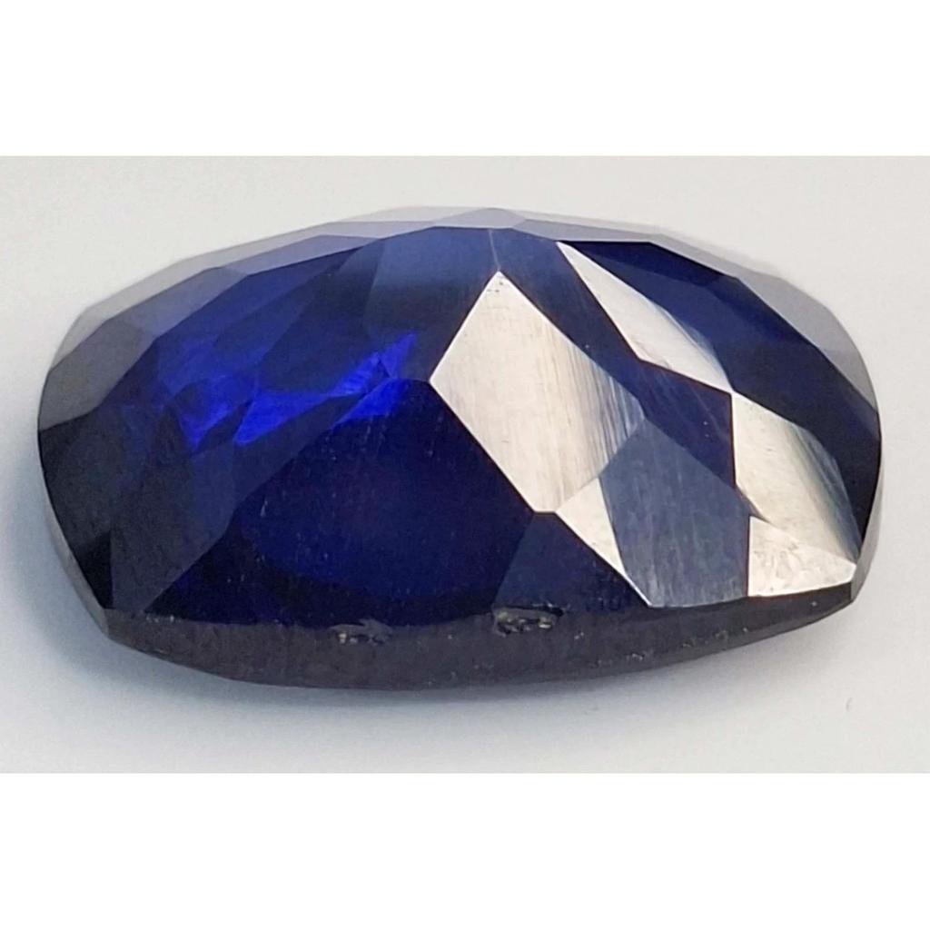 Natural Blue Tanzanite Cushion 8-10 Ct Fabulous Certified Loose Gemstone