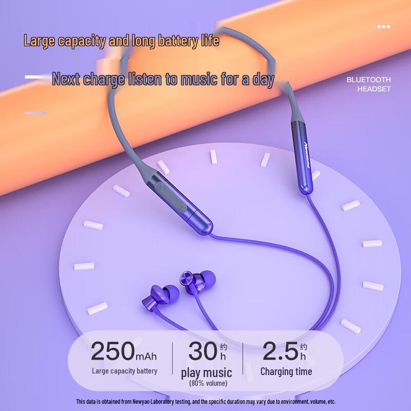 Спортивные наушники-вкладыши с шейным ободом Bluetooth Newman C50