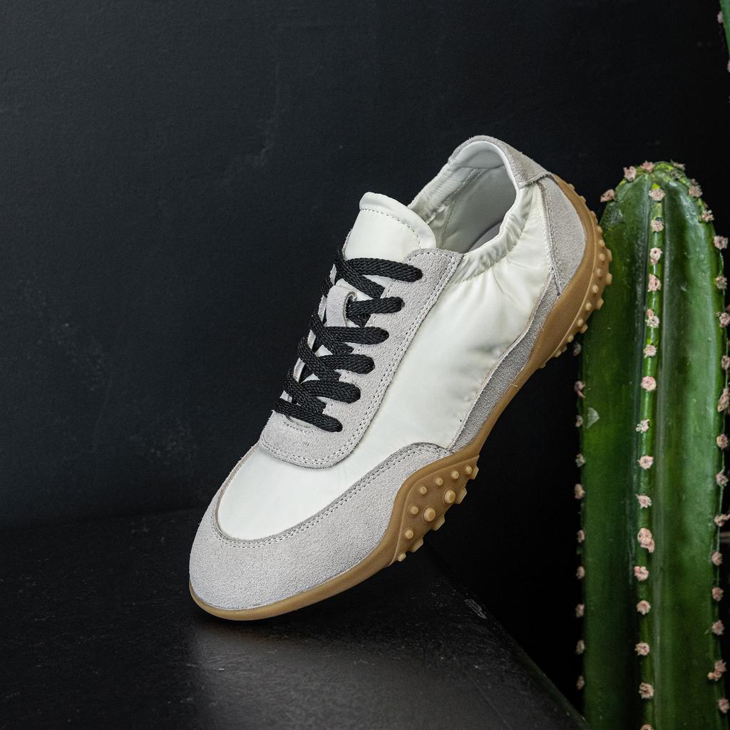 Go To the Wild Plan Retro Lace-up German Training Shoes 2025 Spring New Versatile Comfortable Casual Board Shoes Forrest Gump Shoes Women