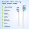 Compatible with Philips Sonicare Electric Toothbrush Replacement Toothbrush Heads, Brush Head for 2100 4100 5100 6100 7300 9000