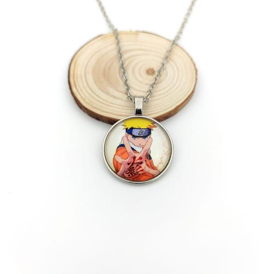 Мужское ожерелье Хип-хоп Камуфляж Геометрическое Гальваническое покрытие Коробчатая цепочка Наряд Нержавеющая сталь Мужской кулон-жетон Модное ожерелье