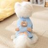 Cute 3D Winter Dog Clothing Thin Fleece Soft Teddy Dog/Cat Pet Clothes Teddy Bear Sweater Vest for Autumn-winter