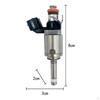 4x Форсунки Прочные PE0113250C Автоаксессуары Совместимы для 2.0L