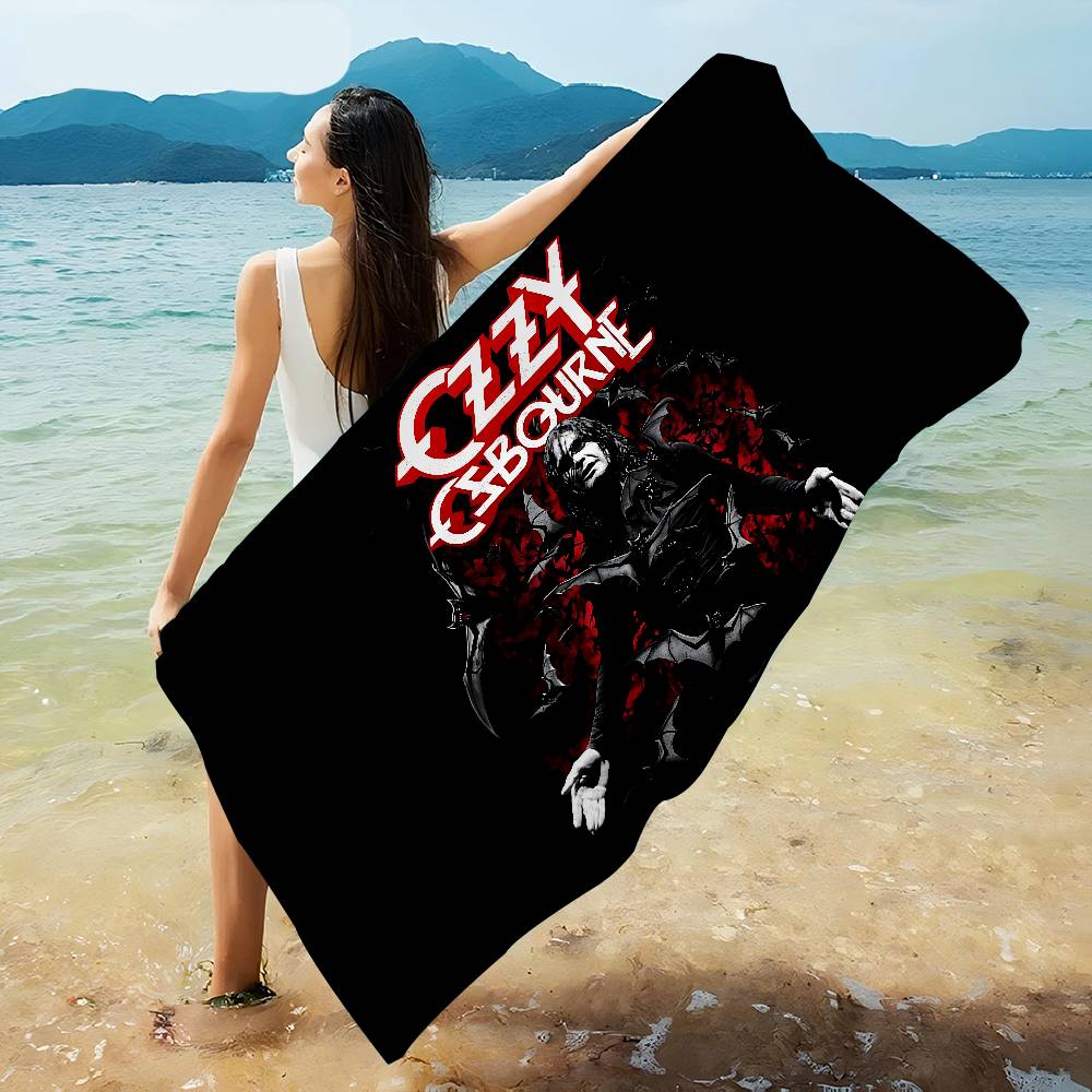 Ozzy Osbourne Different Styles Microfiber Beach Towels Quick Dry Towel Sand Beach Towels Pool Towel for Travel Swim Pool Yoga