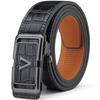 Emperor Paul Belt Men's Leather Inner Wear Automatic Buckle Trendy Crocodile Pattern Belt Casual Pant Belt