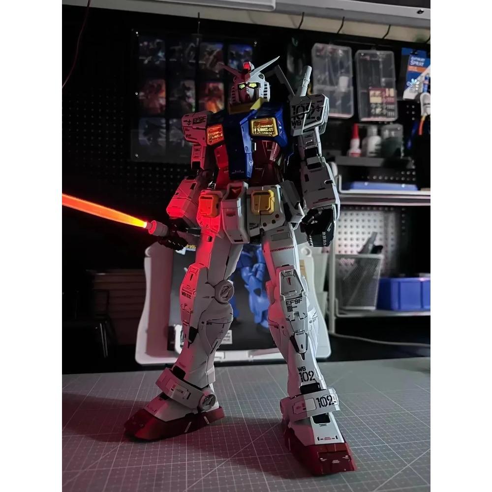 1/60 Daban Pgu Pg 2.0 Rx-78-2 Высокоточный Каркасный Сборный Экшн-Фигурка Кукла Модель Набор Фигурки Коллекция Игрушка Праздничный Подарок