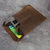 Black/Brown Leather EDC Organizer Genuine Leather EDC Pouch Pocket Outdoor Tool Pouch  Multi-Tool