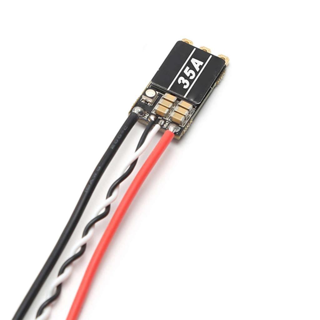 35A BLHeli_S ESC 2-6S Бесколлекторный регулятор оборотов Электронный регулятор скорости со встроенным программируемым RGB-светодиодом для RC Дрона Квадрокоптера