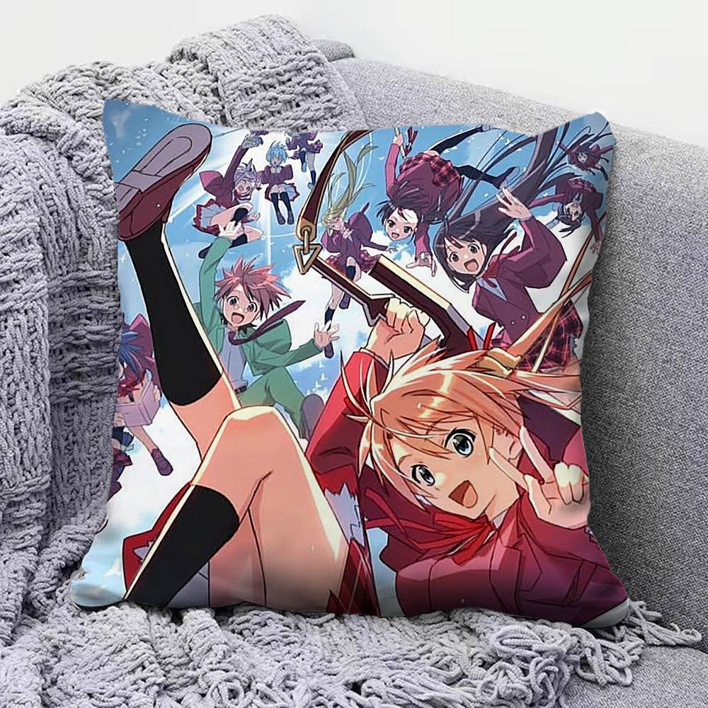 Negima Magister Negi Magi Anime Home Sofa Cushion Covers and Aecorative Custom Pillow Covers
