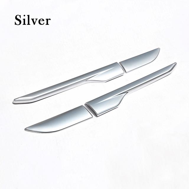 Для Land Rover Range Rover Evoque 2012-2018 крыло боковое вентиляционное отверстие крышка накладка декоративная наклейка глянцевый черный автомобильный аксессуар