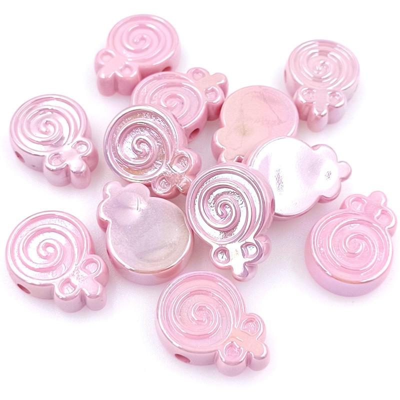 УФ-ослепление 5 шт. DIY браслет материал для изготовления ожерелья леденец свободные бусины ювелирные аксессуары мода