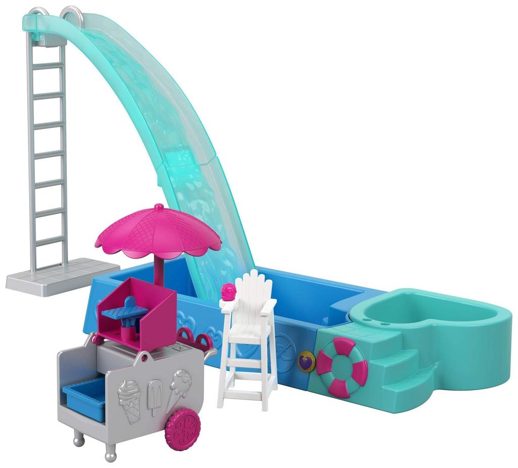 Polly Pocket FTP75 Splashtastic Pool Surprise