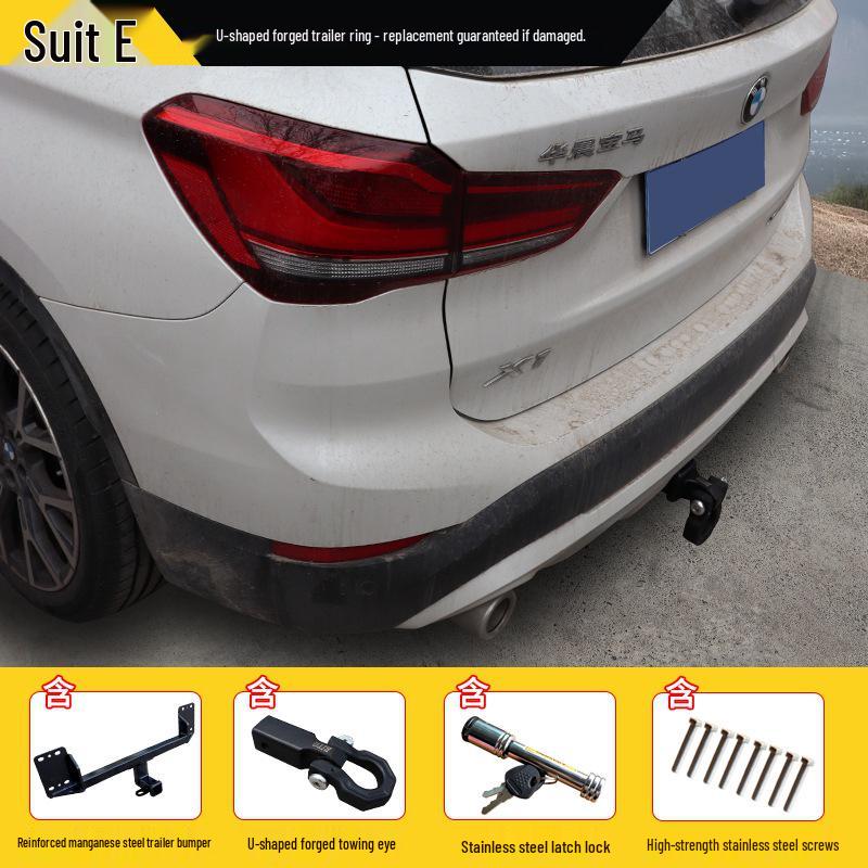 Усиленная фаркопная система для BMW X-Series (X5, X6, X1, X3, X4) и буксировочный кронштейн Rogue