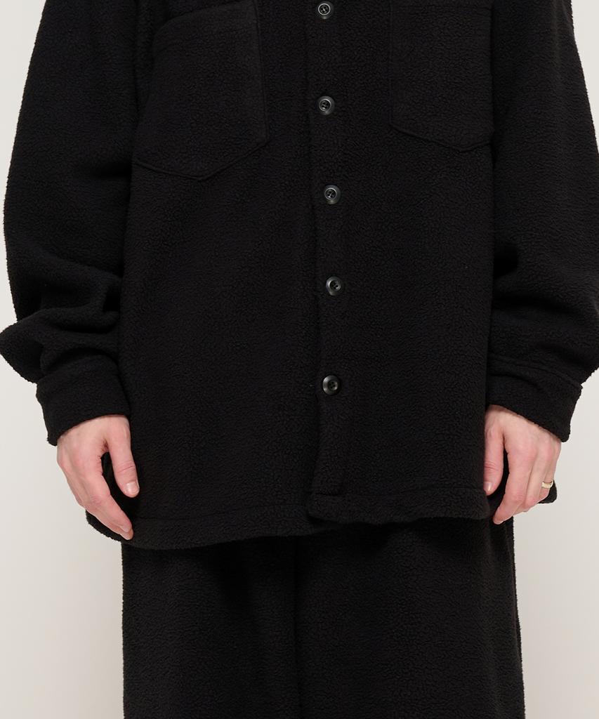 CARGOBROS Teddy Overfleece Shirt (Black)