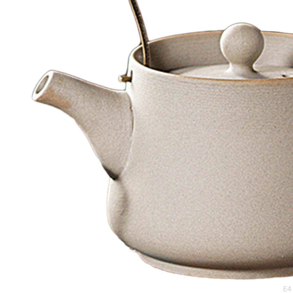 Керамический чайник с крышкой, заварник для чая, 200 мл, 2 чашки, чайники для влюбленных, подарок для дома, кемпинга