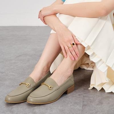 Классические удобные туфли-лоферы с одной педалью и пряжкой для верховой езды, женские туфли для поездок на работу