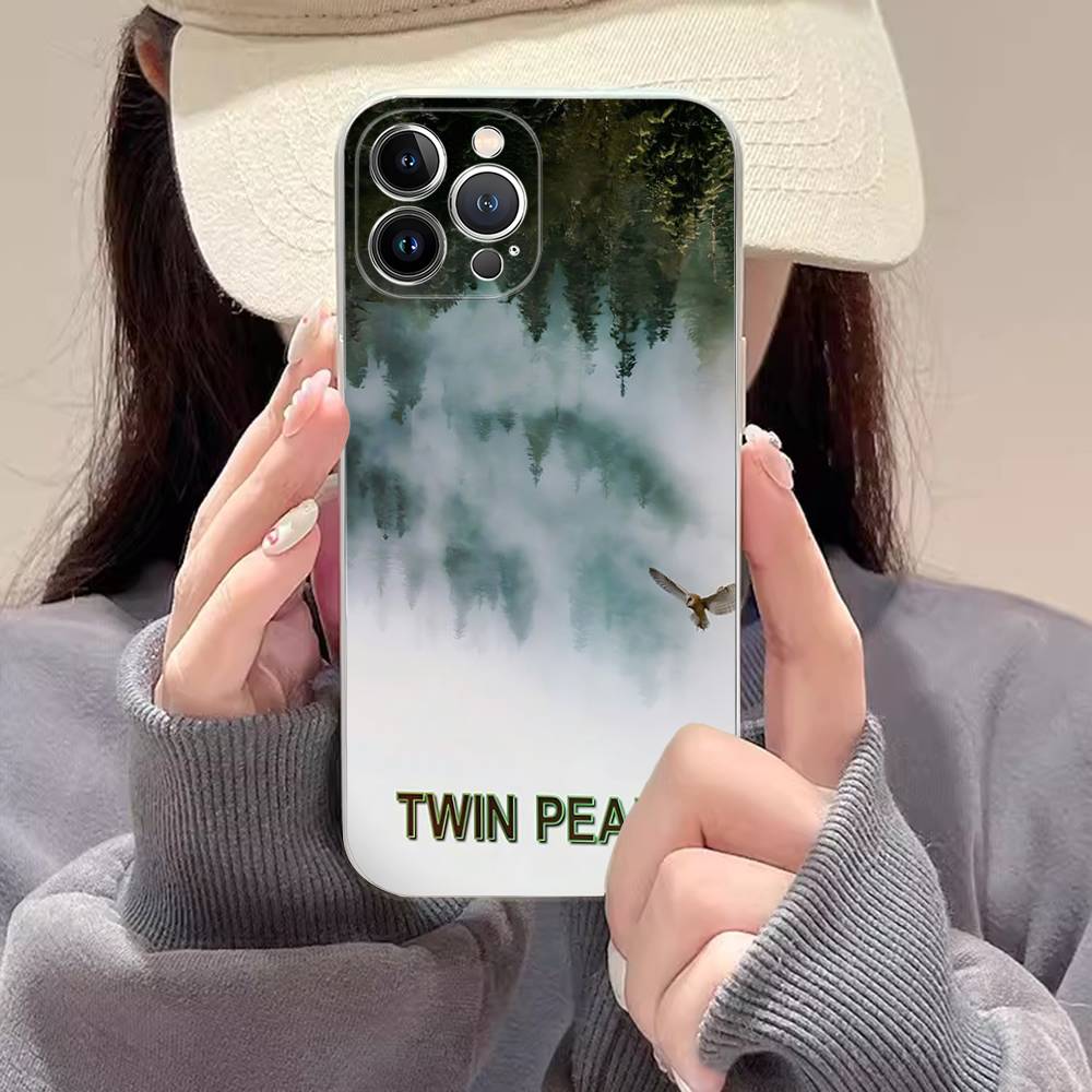 Twin Peaks TV Series For IPhone 17 16 15 14 13 12 11 Pro Max Plus Phone Case High End Silicone