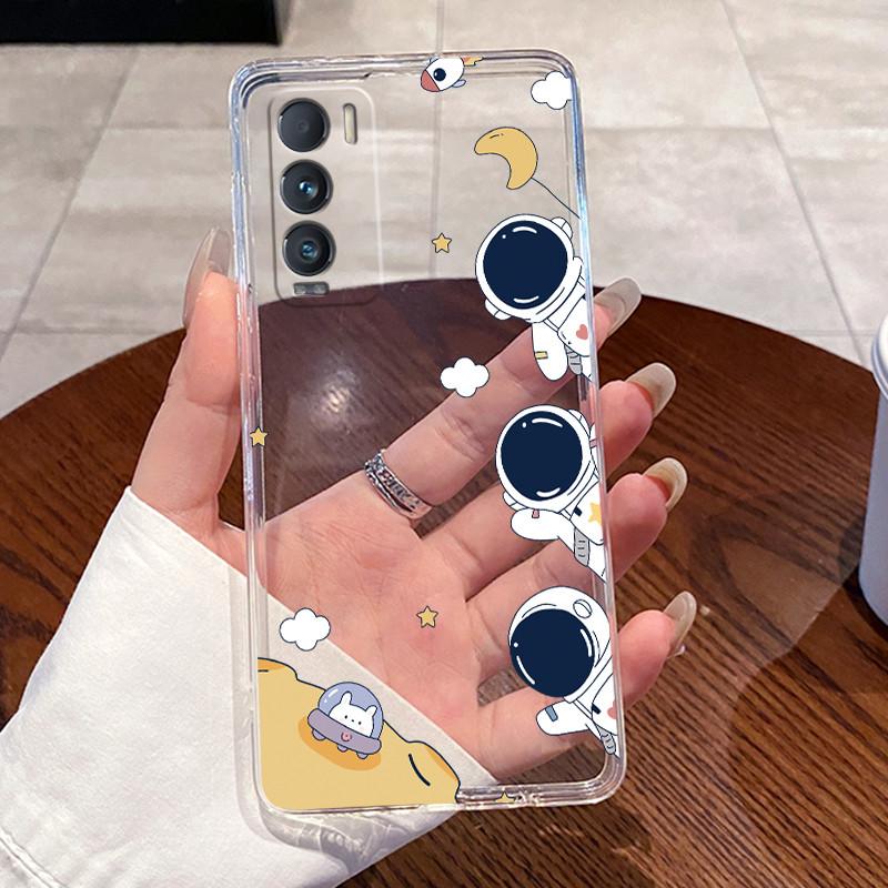 Jelly Casing For Realme GT Explorer Master/GT Master Explorer Edition Clear Silicon Soft TPU Back Cover Cute Cat Protective Case