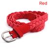 Beautiful Multiple Color Type Twisted Wax Woven Belt For Lady Girl