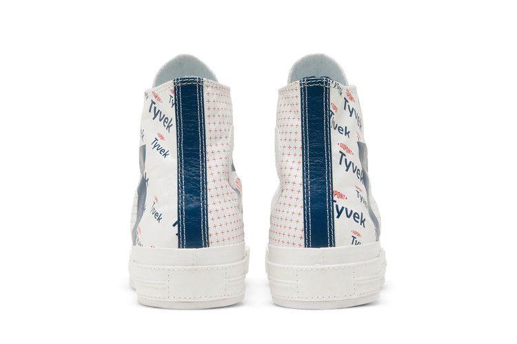 Men's Sneakers Converse Chuck Taylor All Star 70 Hi DuPont Tyvek White White/Princess Blue/Fiery Red