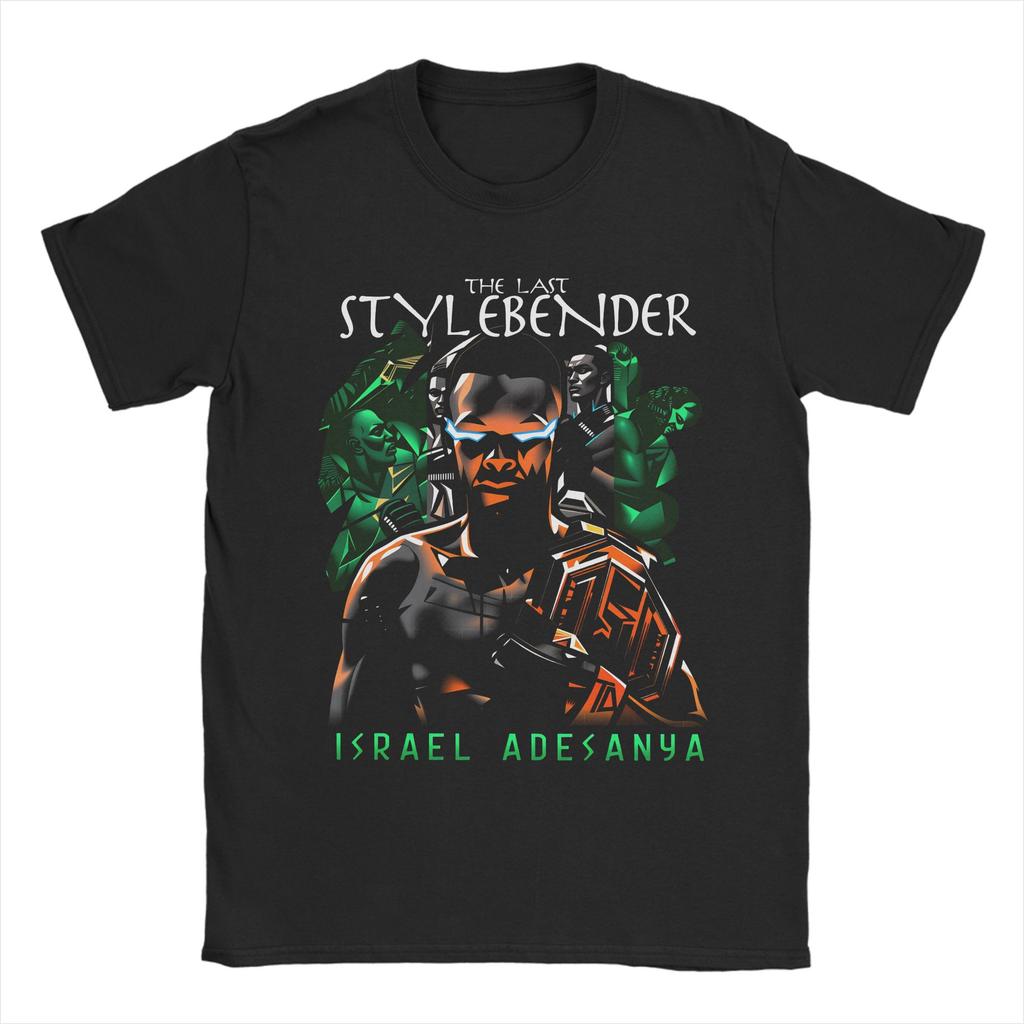 Israel Adesanya the last style TShirt Unisex Novelty Pure Cotton Tees Round Collar Short Sleeve T Shirts XL XL Tops